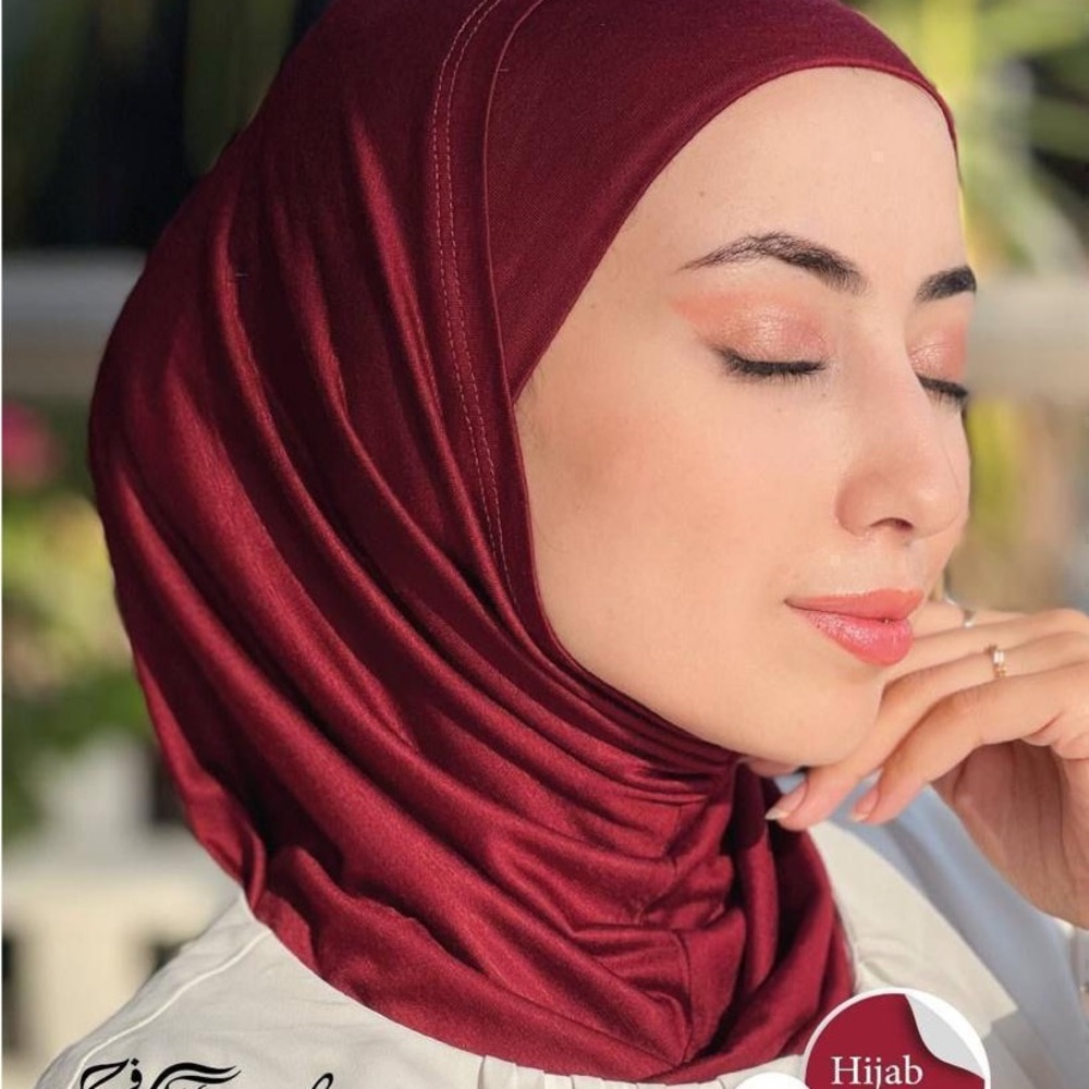 2 pieces Syrian style bandana and hijab